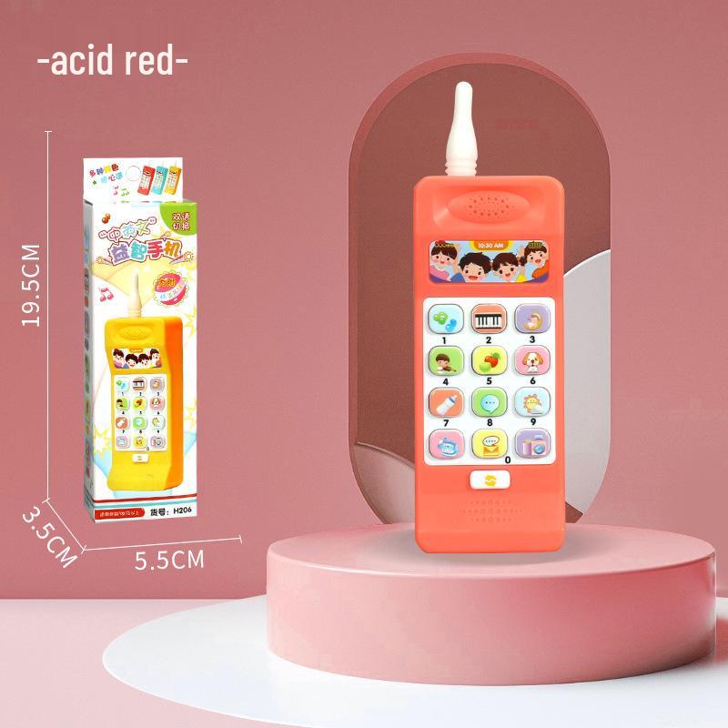 Baby Weich-Beißring Telefon: Frühe Bildung Geschichten Spielzeug für Babys