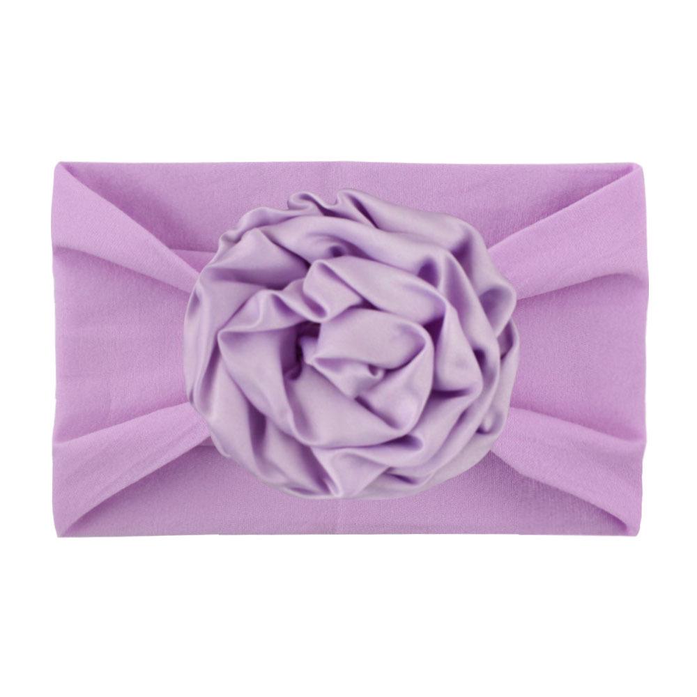 Bentiță confortabilă din nailon pentru copii: Design Delicat cu Panglică Florală