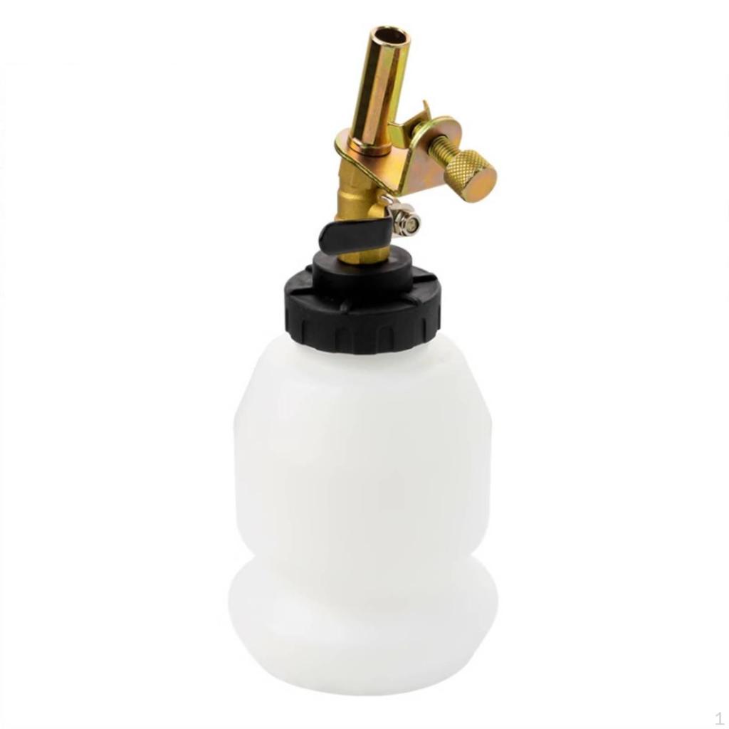 Fluid Filling Bottle Handheld with Dispensing Mechanism Compact Dispenser for Mechanics,