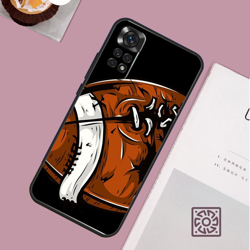 

Rugby Ball Case For Xiaomi Redmi Note 14 13 12 11 10 15 Pro Plus Redmi 15 13 13C 10C 12C 14C 15C Cover Redmi Note 12 Pro 4G