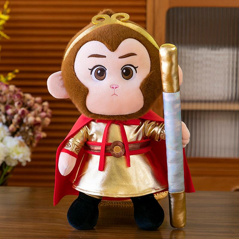 

Wukong Black Myth Plush Toy Cartoon Stuffed Doll Kids Christmas Gift Birthday