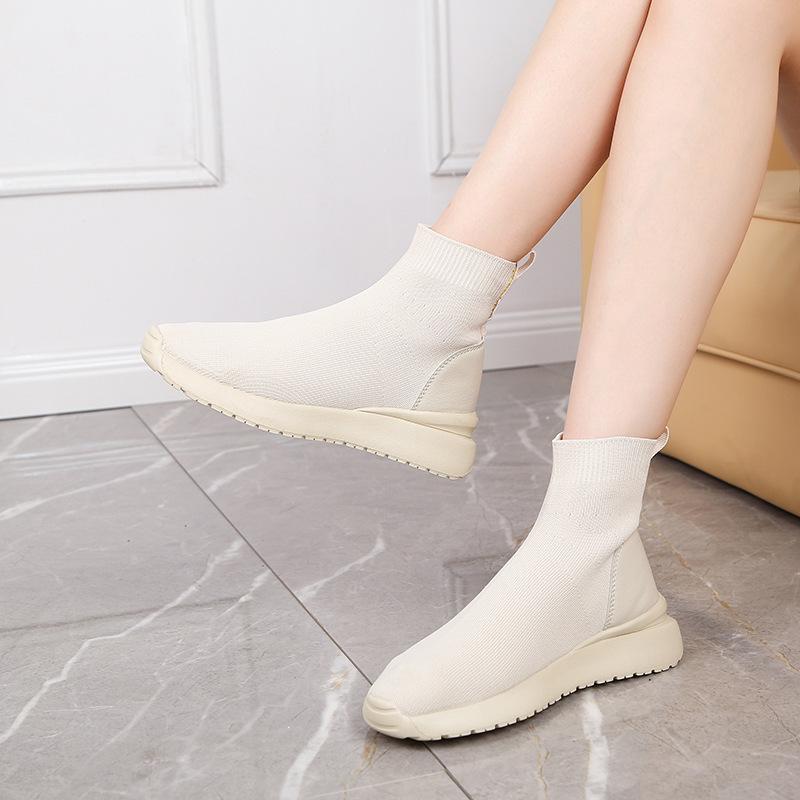 

2025 spring large size socks shoes mesh breathable casual mother shoes lightweight soft sole middle-aged and elderly walking shoes 35