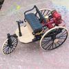 1:12 Eerste Patent Motor Klassiek Legering Stoomauto Model Diecasts Metaal Speelgoed Voertuigen Retro Driewieler Auto Model Collectie Cadeau