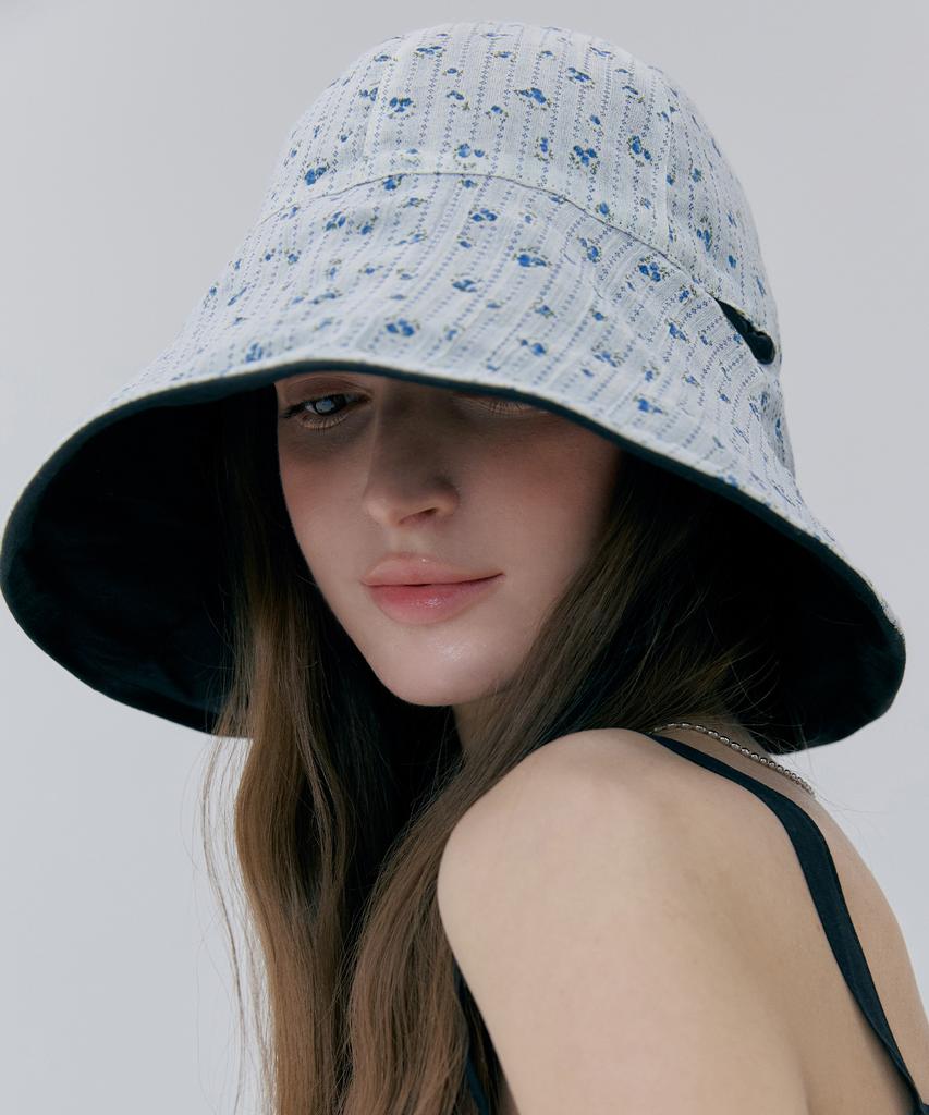 Mineti Flower Reversible Bucket Hat F 11426 Mt