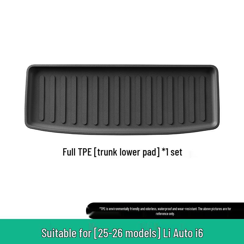 Compatible TPE Car and Trunk Floor Mats for 25 Ideal i6 Models - All-Weather Protection