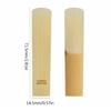 10pcs Eb Alto Sax Saxophone Reeds Strength 1.0/1.5/2.0/2.5/3.0/3.5 Saxophone Reed Woodwind Instrument Parts Accessories