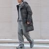 adidas 600 Fill Casual Mid-Length Warm Duck Down Hooded Jacket Men Jacket KQ5516