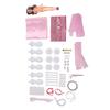 Puppenkleider-Bastelset mit 6 Puppenpuppen – Material für Mädchen