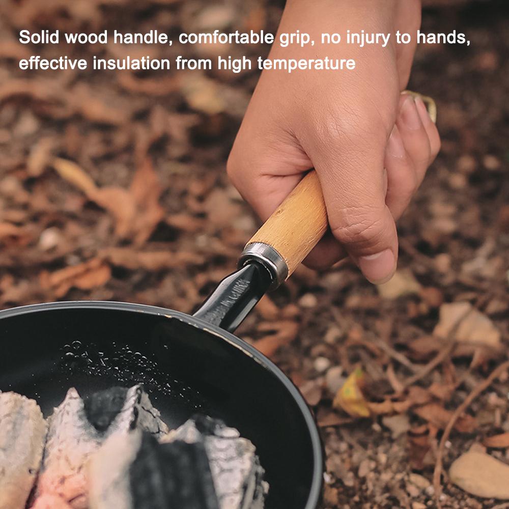 Outdoor Camping BBQ Picinc Firing Stoves Charcoal Grill Tool Portable Brazier Wood Handle Charcoal