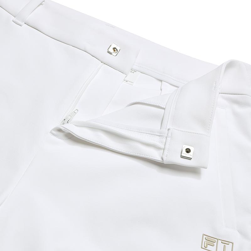 Fila Golf Series Fashionable Personalized Simple Sports Golf Versatile Comfortable Flared Woven Slim Fit Casual Pants Women Bottoms A11W615803FWT