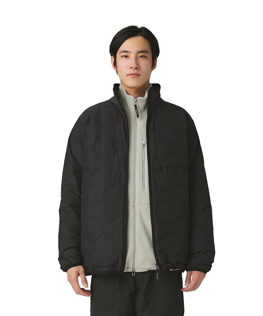 Snow Peak Seamless Quilted Down Jacket and Size S JK-25AU029, Outerwear, Down-Insulated, Men's Women's, Black,