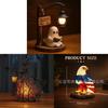 Witch Ghost Mermaid Desk Lamp With Usb Power For Halloween Party And Celebration Decor