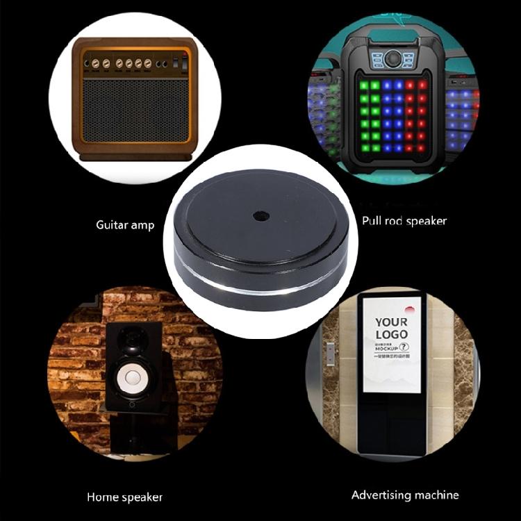 Aluminum Isolation Feet Pad Shockproof Support Foot,Shock Absorbing Pad For  Auditory Amplifiers