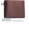 Stylish Men Wallet Card Bifold Slim Minimalist Short Small Pocket Holder Gift for Father Husband Boyfriend Durable
