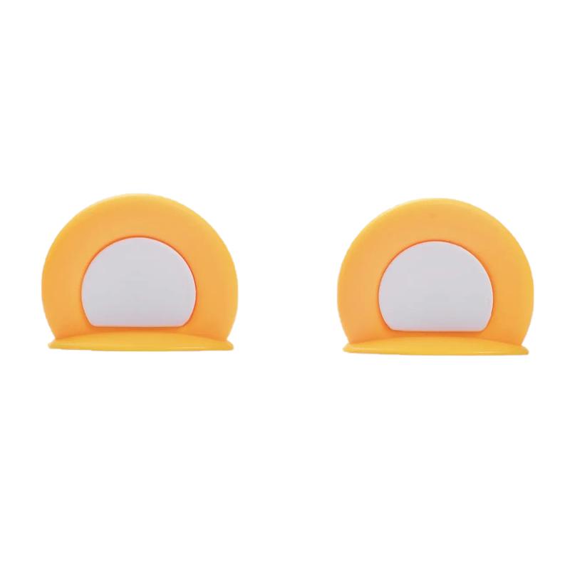 2Pcs Creative Cute Motorcycle Helmet Bear Ears Decor Universal Motorbike Bicycle Car Styling Decora Helmet Stickers Accessories