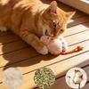 Plush Mouse Cats Chewing Toy Mouse Safe Improve Mood Toy Catnips Improve Mood Gift for Kitten