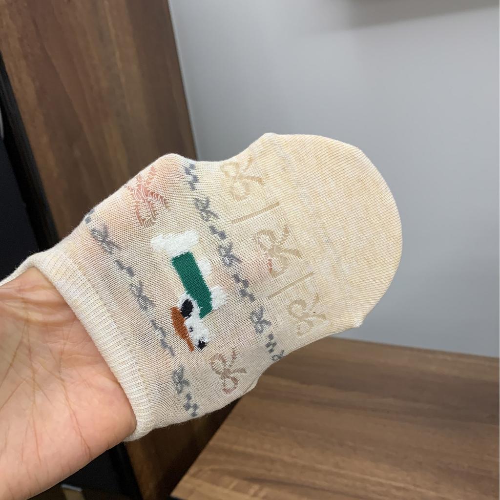Seasonal Socks, Socks, Boneless Socks, Ultra-Thin Silicone Pumps, Boat Socks, Style Invisible Socks