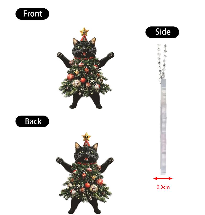 Vánoční dekorace Přívěsek Vánoční strom Tag Téma Party Crafts Ornament