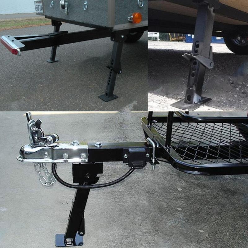 Strong Folding RVer Lift 450kg Load Capacity Tool Free Quick Setups Stabilizers Legs for Travel Trailers & RVs
