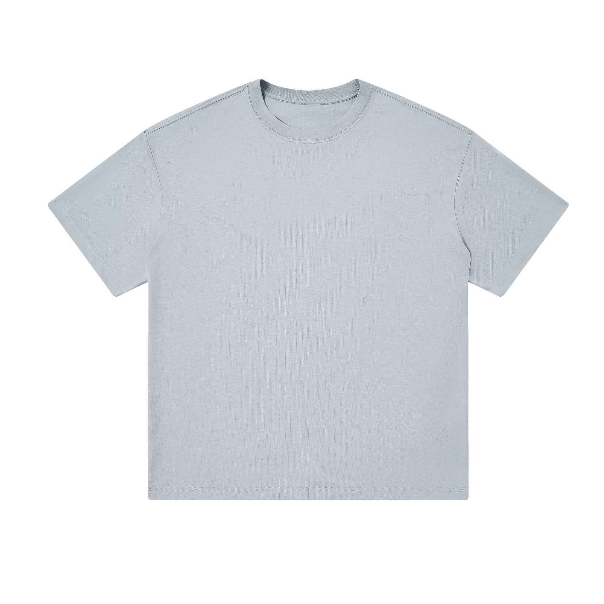 

Унисекс футболка с коротким рукавом из ткани Sorona с эффектом охлаждения, на лето, со спущенным плечом, тянущаяся, 260 г Small