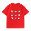 Poteemiel Pokémon Cartoon Ibrahimovic Moon Sun Anime Short Sleeve T-Shirt Men's  Women's Clothes Casual Short Sleeve Half Sleeve