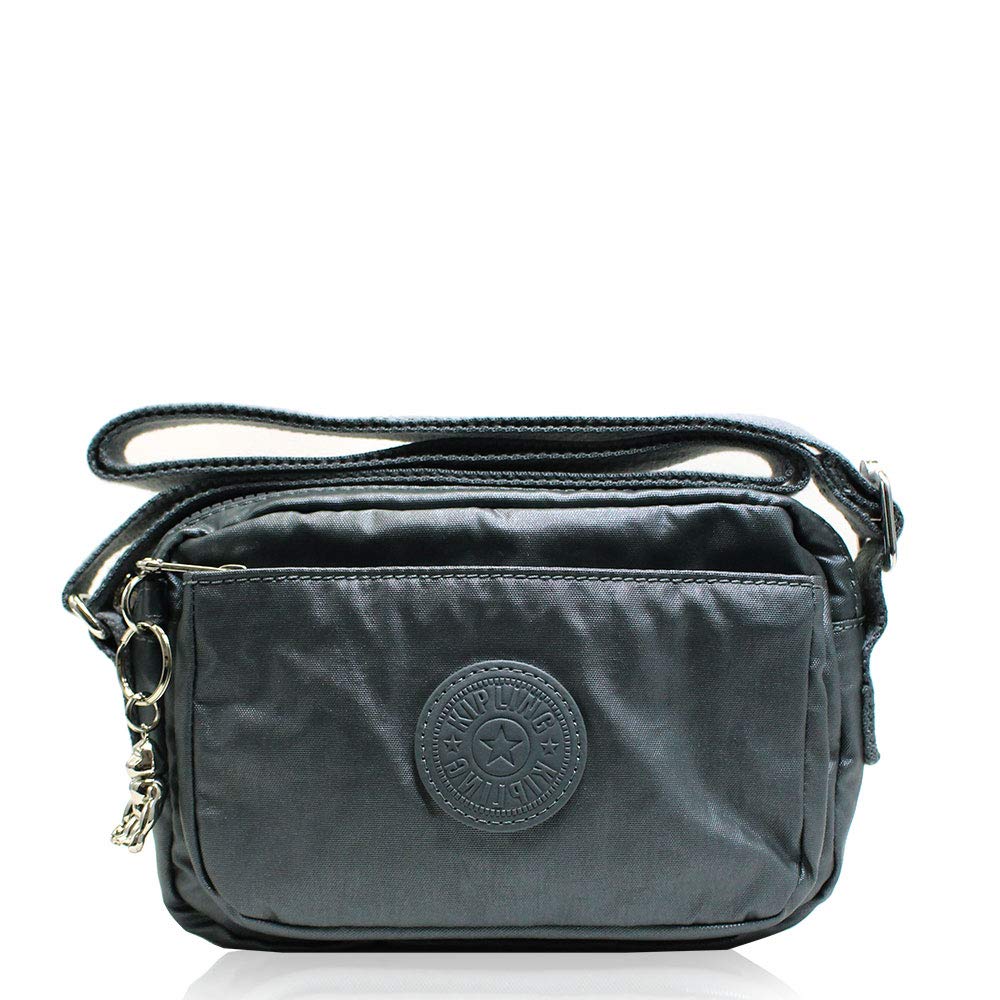 

Kipling ABANU H55 Стальная Металлическая Сумка Через Плечо KI7248 [Б/У]