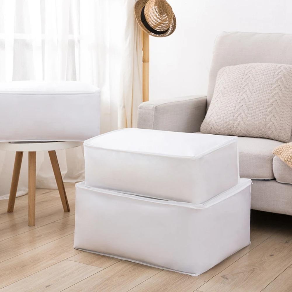 Großer Wasserdichter Steppdecken-Kleider-Organizer Staubdichter Schrank-Organizer Kleideraufbewahrungstasche Gepäck Kleiderschrank Kleideraufbewahrungstasche