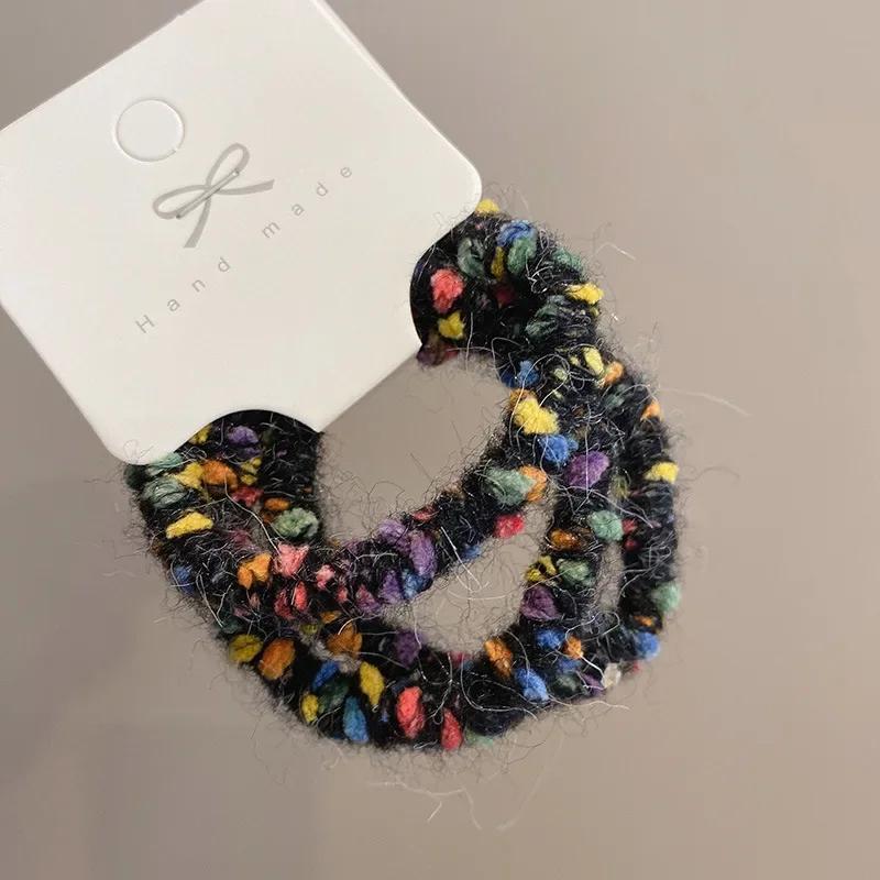 

3 шт. симпатичные хорошие эластичные резинки для волос, резинки для волос для девочек, женские повязки на голову, корейские аксессуары для волос, резинки для волос с дырочками для хвостиков