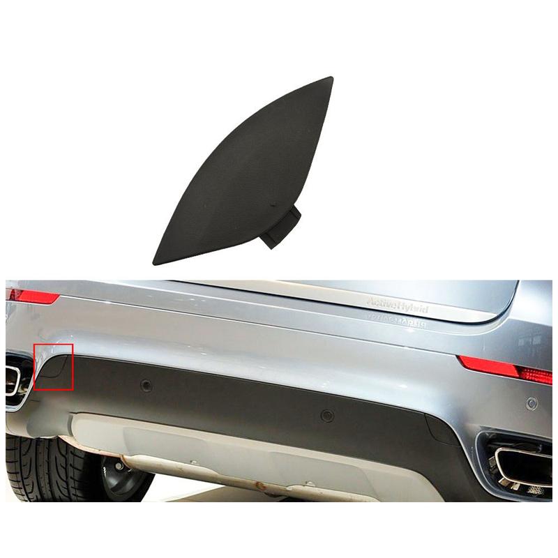 For BMW X6 Rear Bumper Trailer Cover E71 Rear Bumper Towing Hook Hole Cover 51127176251 2008-2013