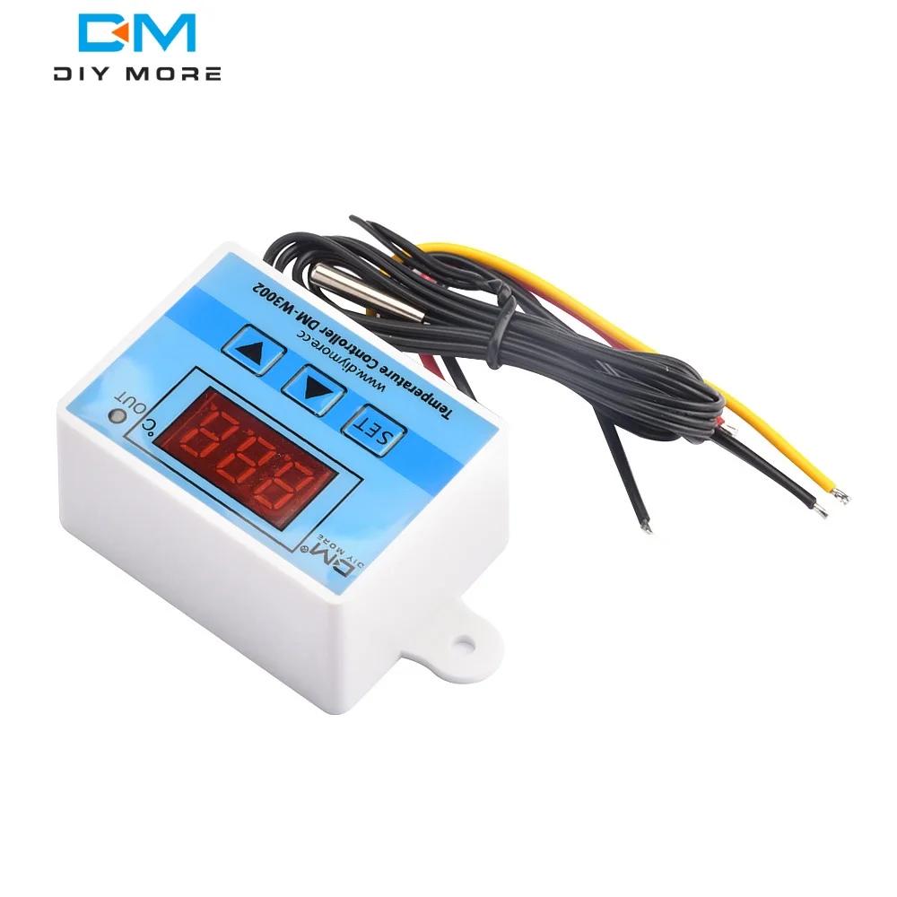 W3002 110V-220V 10A Digital LED Temperature Controller Digital Thermoregulator Thermostat Control Switch Meter W3002