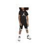 Jordan T-Shirt Color Block Logo Print Pullover Short Sleeve Kids Tops Black HA2892-023