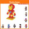 Marvel Spiderman Thor Iron Man Building Block Superhero Figure Kids Toys Gift