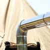 Portable Detachable Tent Stove Replacement Pipe Set for Outdoor Activity Small Design Enhancing Safety Winter Survival