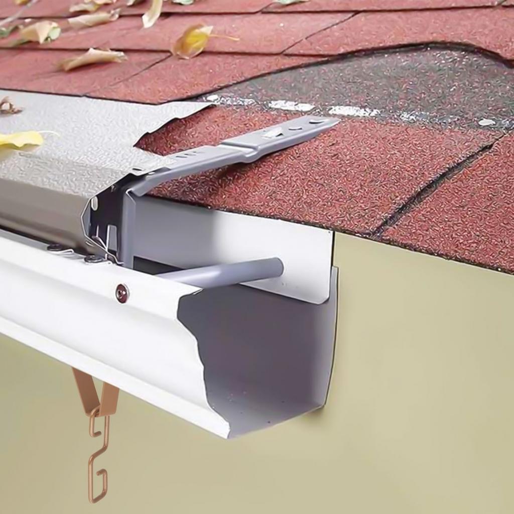 Rain Chain Gutter Adapter V Shaped Hook Hanger Standard-sized Gutters