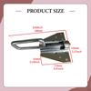 Door Lock Easy Installation Slide Latch Accessories for Courtyard Garden Metal Fence Outside
