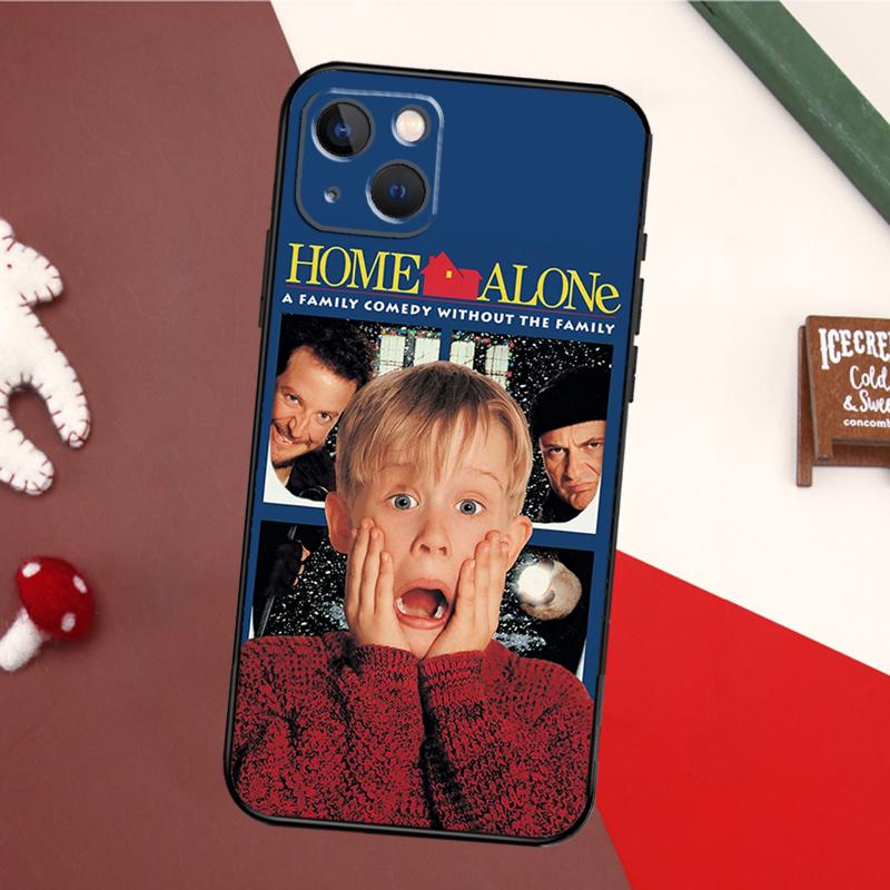 Home Alone Funda Case For iPhone 14 Pro Max 16 15 11 12 13 Pro Max mini XR 15 16 Plus 16e Back Cover