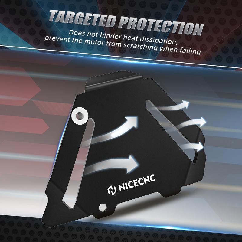 For BMW R1250GS R1200GS GSA Exhaust Flap Control Starter Protector Guard R1250GS/Adventure 2019-2024 R1200 GS ADV 2014-2018