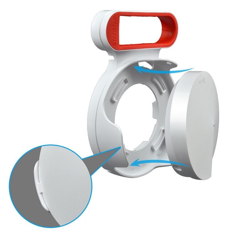 Router Wall Mount Bracket for TP-LINK DECO M5, Specification: For UK Plug