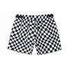 Vans Checkerboard Woven Casual Straight Leg Shorts Women Shorts Black VN0A5DTQYS3