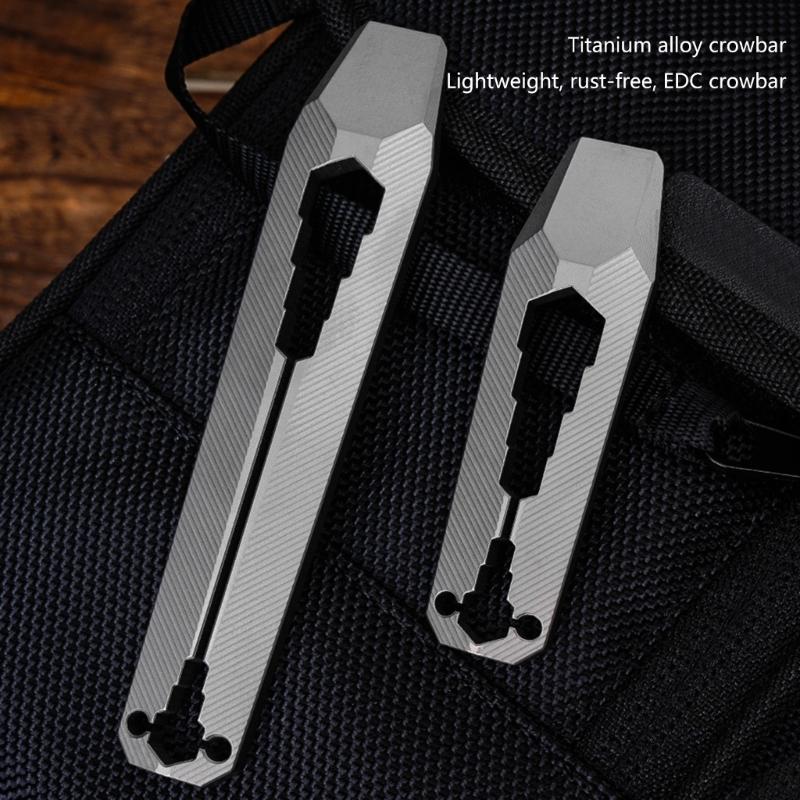 NonSlip Grip Multifunctional Titaniums Keychain Tool Portable Wrench For Outdoor Enthusiasts Cyclists And Everyday Carry