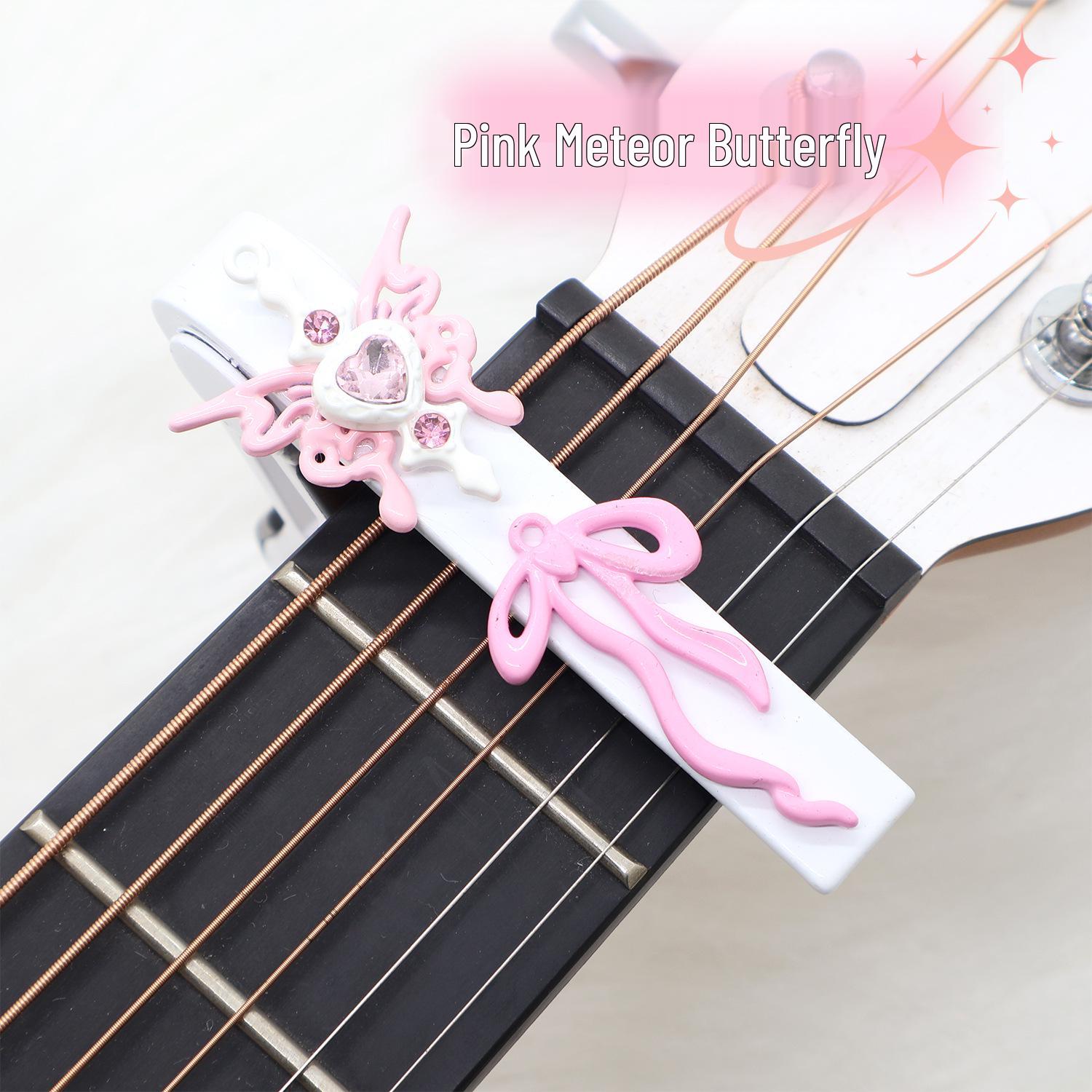 Капо-бабочка «Волшебный метеор» для акустической, электрогитары и укулеле