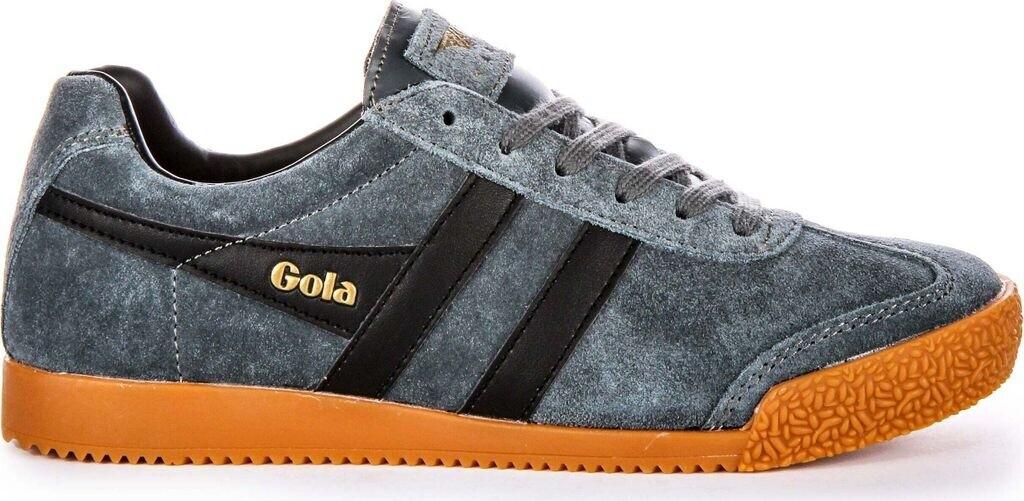 Gola Women Harrier Suede Sneakers Graphite/ Black