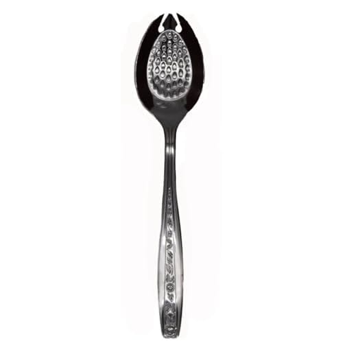 Eve-mode RT 18-0 Petit Rose Line Strawberry Spoon, Total Length 129mm, Set of 2, Made In Japan