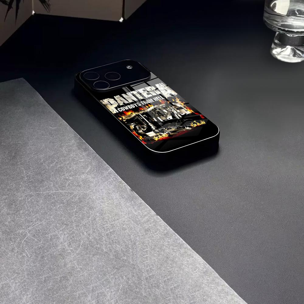 Rock Band Music P-Pantera Phone Case Tempered Glass For IPhone 17 15 16 14 12 13 11 Pro XS Max Plus Mini Cover