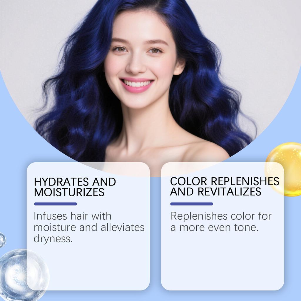 Feuchtigkeitsspendende Farbfixierende Haarmaske Hilft, die Farbe einzuschließen, Pflegt trockenes und krauses Haar, Marokkanische Ölpflege und Glättung der Haartextur.