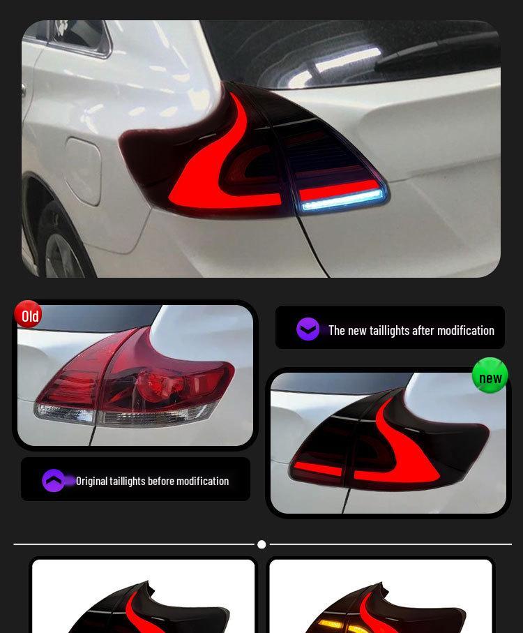 LED DRL & Sequential Turn Signals for 09-13 Toyota Venza Tail Light Assembly