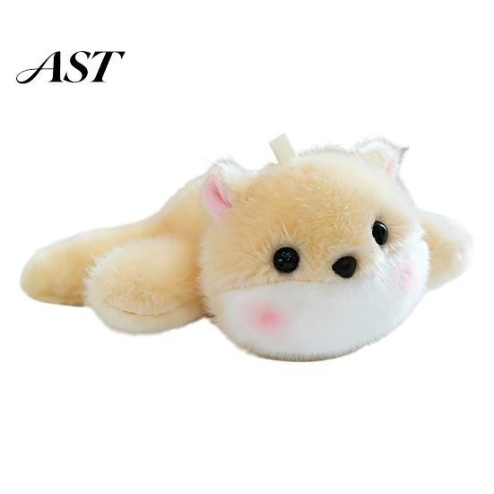 Cute Refrigerator Magnet Plush Animal Magnets, Soft Stuffed Fridge Magnet, Adorable Duck Funny Lying Cat Dolphin Raccoon Decor, Magnetic Toy for Metal