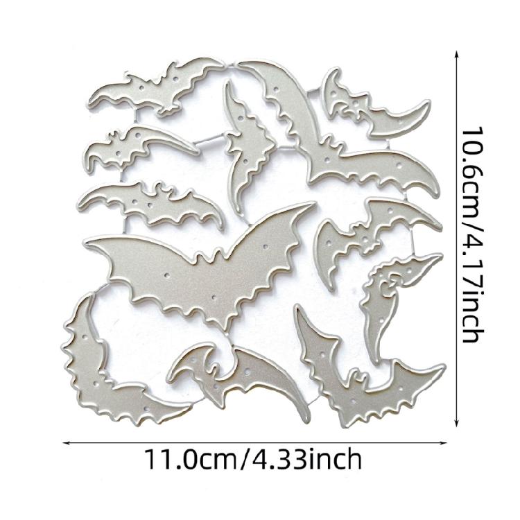 Halloween Bat Embossing Die Cuts for Birthday Card Making DIY Craft Scrapbooking