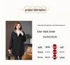 Mid-Length Women's Fleece-Lined Cotton Jacket: 2024 Retro Casual, Loose, Warm, and Thickened Winter Coat.