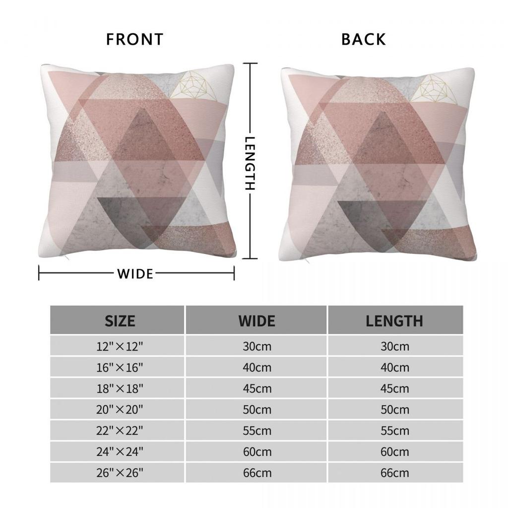 Glam Geometric Pillowcase Polyester Linen Velvet Pattern Zip Decorative Throw Pillow Case Sofa Seater Cushion Cover